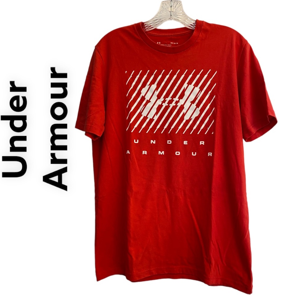 Under Armour heat gear graphic T-shirt Red M